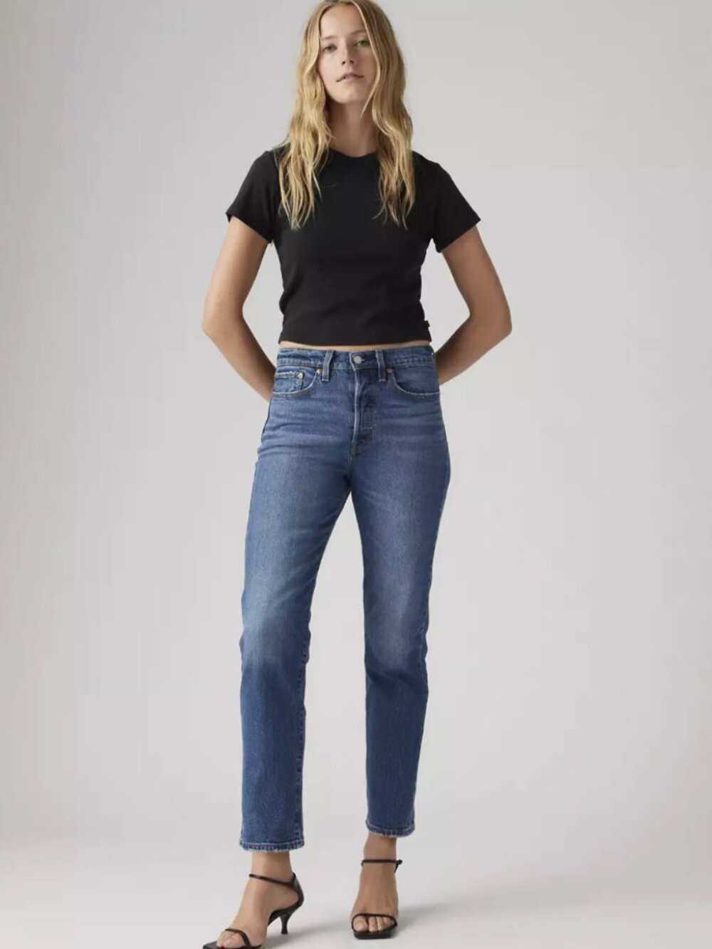 Levis Wedgie Straight Ankle Women's Jeans